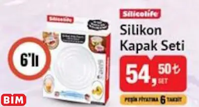 SİLİCOLİFE SİLİKON KAPAK SETİ